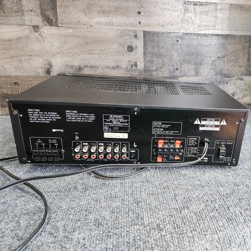 Pioneer Stereo Audio Receiver, Unit Model SX-255R No Remote gallery