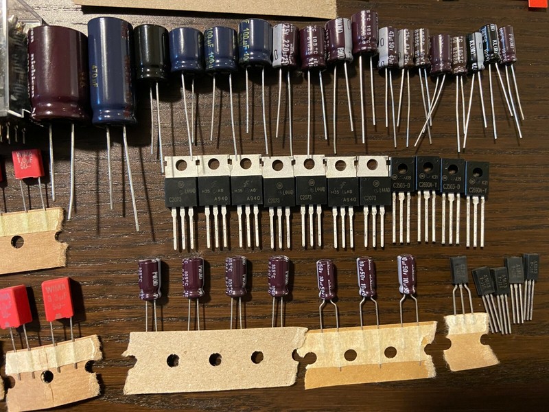 Pioneer SX-880 COMPLETE Rebuild Kit High-Quality Receiver Recap Set w/ Relay gallery