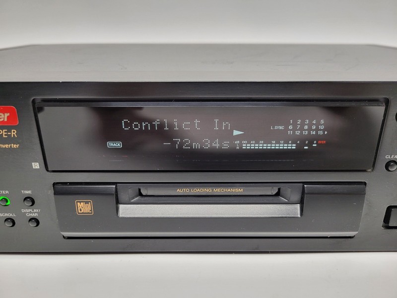 Vintage 1999 Sony MDS-JB930 MiniDisc Deck Player Recorder (Tested) gallery
