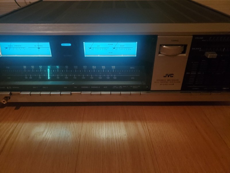 [Working] JVC JR-S400 Mark Ii Stereo Receiver Graphic Equalizer
