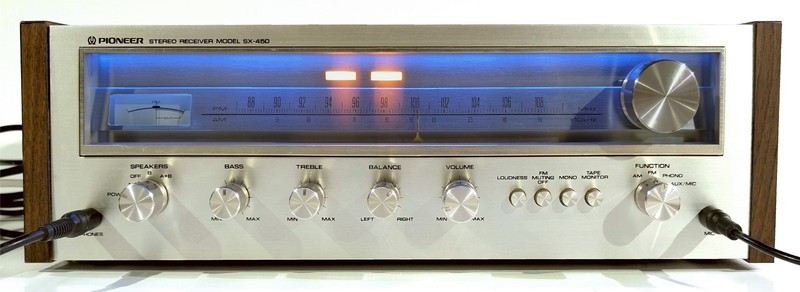 🔥【PRO SERVICED】RARE MINTY/BOX Pioneer SX-450 HG 30W Receiver~UPGRADES💥GUARANTY gallery