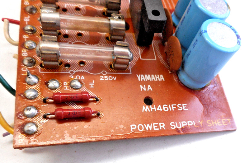 YAMAHA CR-600 STEREO RECEIVER - POWER SUPPLY BOARD - PARTING OUT gallery