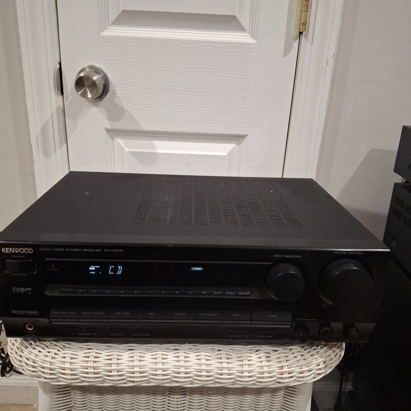 Vintage Kenwood KR-V7070 Stereo Receiver TESTED NO REMOTE gallery