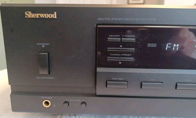 Sherwood AM/FM Receiver RX-4105 works (see video) gallery