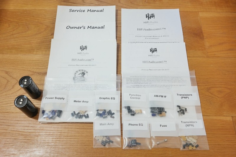 MCS 3275 rebuild restoration recap service kit repair filter capacitor