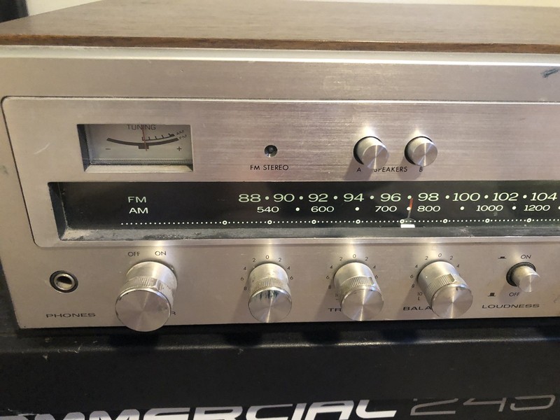 Vintage Kenwood AM/FM Stereo Receiver Model KR-2600 Working Except AUX Port gallery