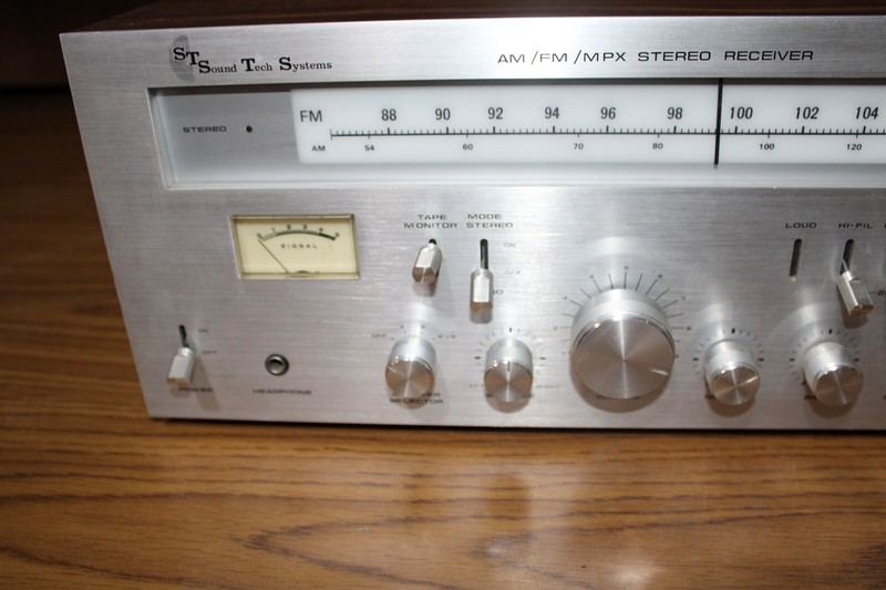 Sound Tech Systems Model # STS-1212 Stereo Receiver no power gallery