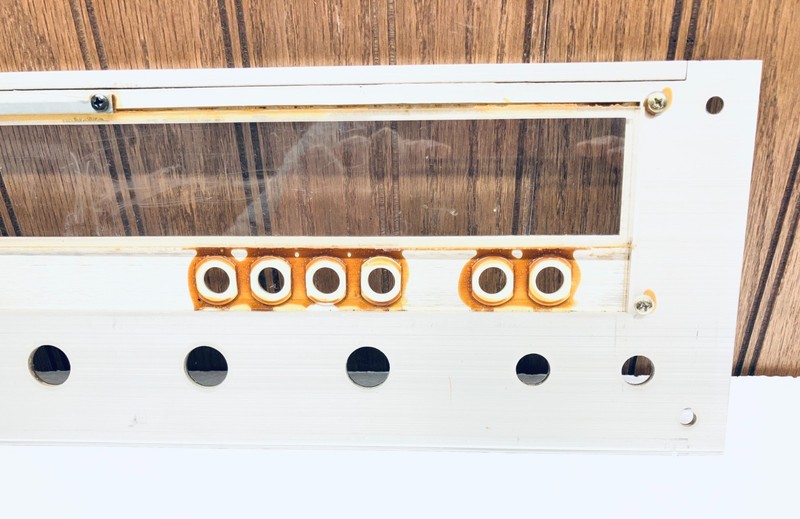 Marantz 2226B Original Faceplate w/ dial window glass in good condition gallery