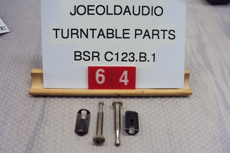BSR C123.B1 Turntable Transportation Screws Tested Parting Out Entire C123.B.1