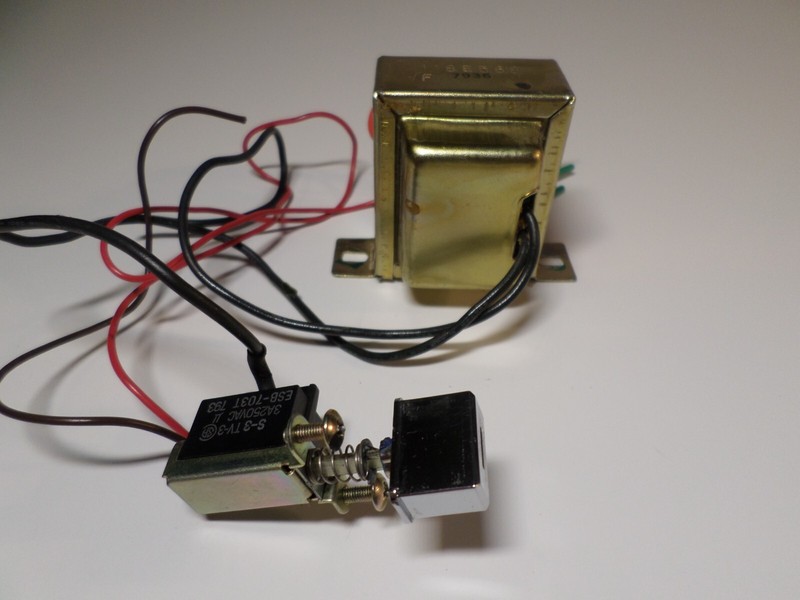 Soundesign Stereo Model 69D Transformer and Power Button Switch