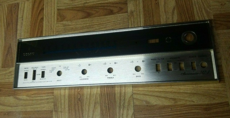 Scott Stereomaster 342 B Face Plate