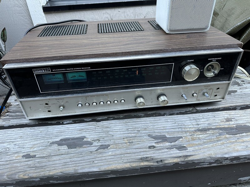 Sears Audio by Fisher Quad Receiver Amp Stereo Quadraphonic Model 143.97640400