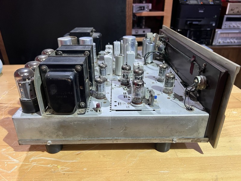 The Fisher 500B 7591 Tube Stereophonic Receiver, been serviced gallery