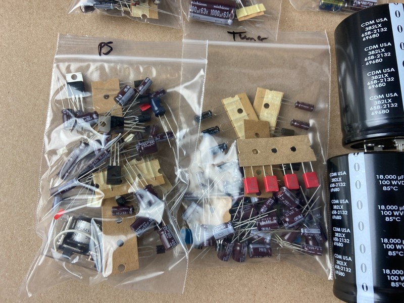 Yamaha CR-2020 Complete Recap Kit High-Quality Receiver Rebuild Transistor Relay gallery