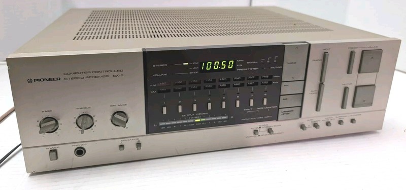 Vintage Working Gold Pioneer SX-6 AM/FM Stereo Receiver Computer Controlled gallery