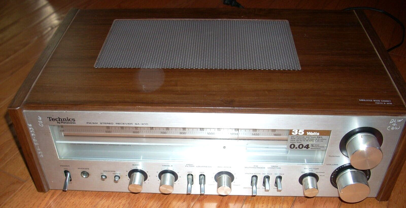 TECHNICS SA-300 by panasonic stereo receiver