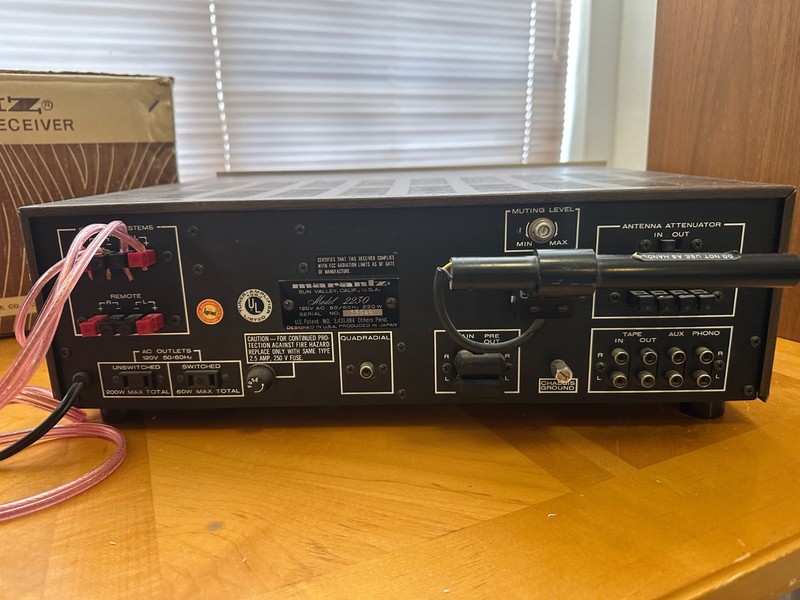 Marantz 2230 Receiver. Used but in great condition. In original box. gallery