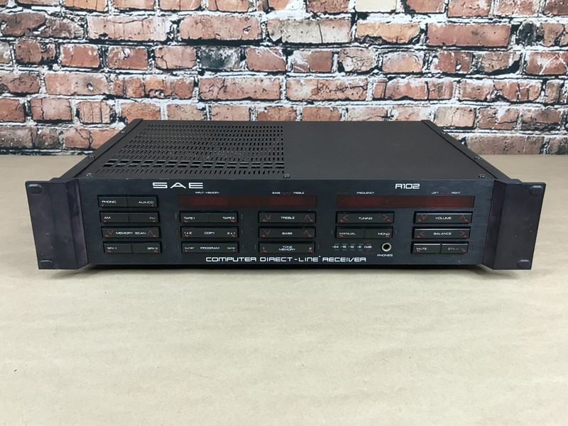 SAE R102 Stereo Receiver, Tested With Issues, AS-IS