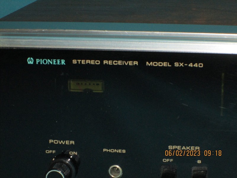Vintage Pioneer SX-440 AM/FM Stereo Receiver (1969-71) gallery