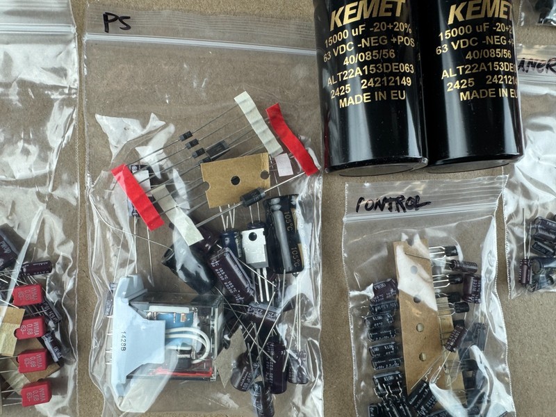 Pioneer QX-747 Complete Rebuild Kit High-Quality Receiver Recap W/ Transistors gallery