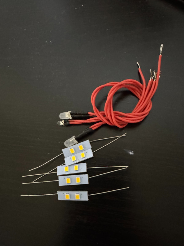 Vintage Hitachi SR-804 receiver replacement lights LED lamps kit set