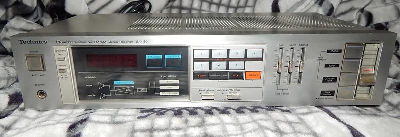 Technics SA-150 am fm stereo receiver