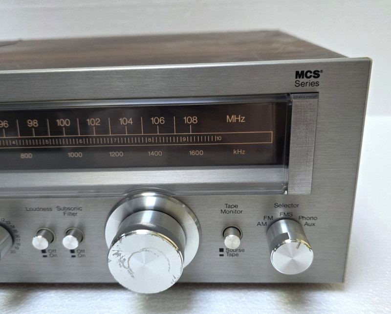 MCS 3225, 27W AM/FM Stereo Receiver, 1970s Vintage Tested & Working, See Video! gallery