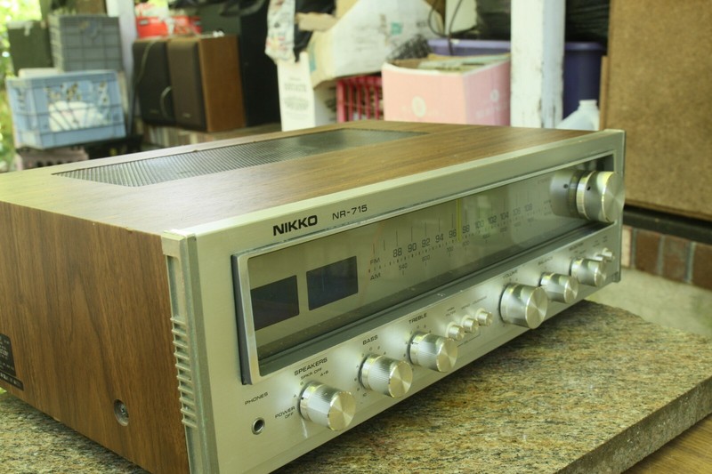 Nikko NR-715 Stereo Receiver w/ Phono, Japan, Very Nice gallery