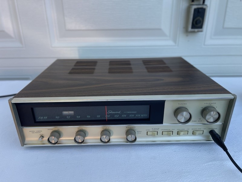 Rare!Vintage Sherwod S-8600A FET/Micro-Circuit 100 Watts FM Stereo Receiver