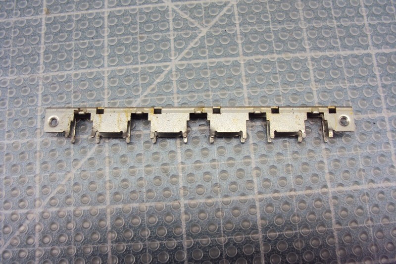 Kenwood KR 9400 5 Gang Push Button Switch Mount. Parting Out entire KR-9400 gallery