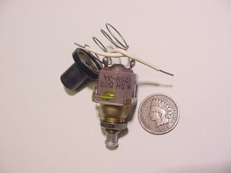 SANSUI POWER SWITCH WITH KNOB round body type for SANSUI 5000X 5000A 2000X ***