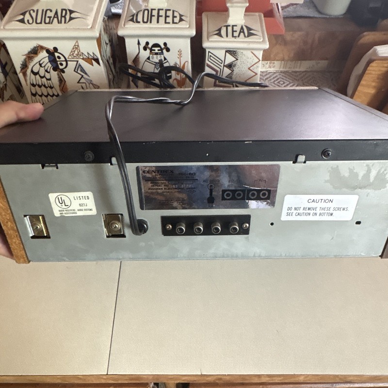 Centrex by Pioneer RH-60 8-Track Stereo Tape Deck 120V 60Hz 25W gallery