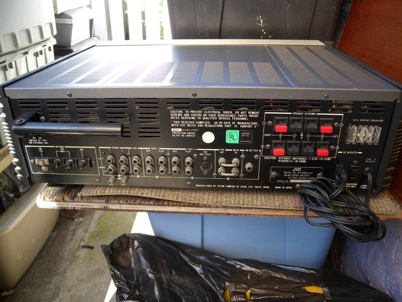 JVC solid state receiver. JR-S400 MARK II great worked condition. Japan. gallery
