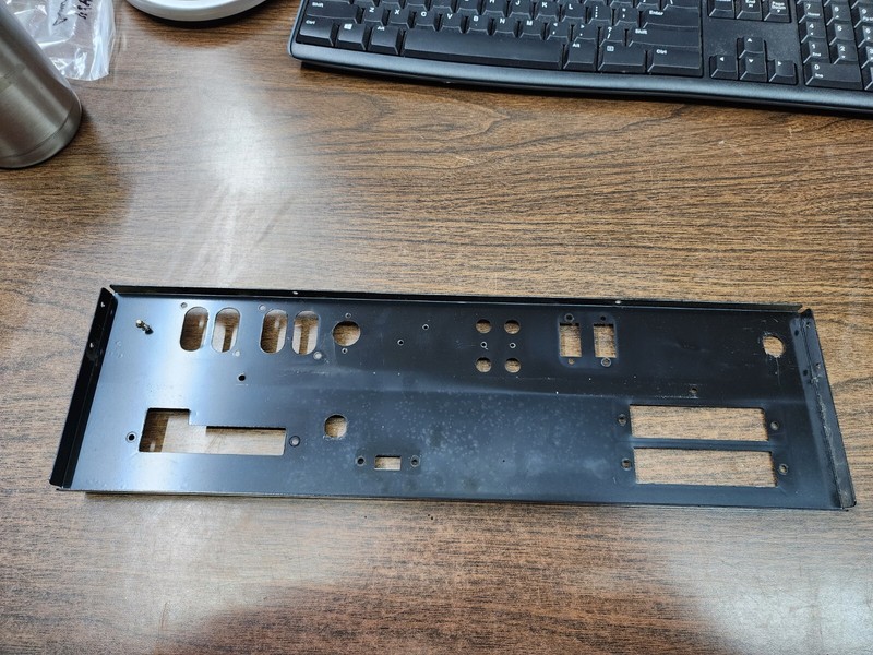 OEM PIONEER SX-434 SX434 STEREO RECEIVER Back Metal Cover (Up 2) gallery