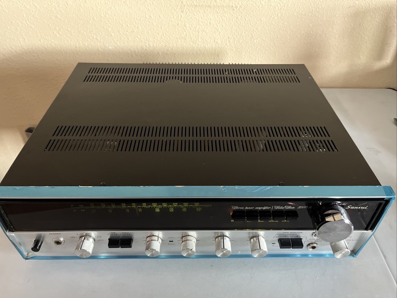 Sansui Stereo Tuner Amplifier /Solid State 5000 A/TESTED/EXCELLENT CONDITIONS! gallery