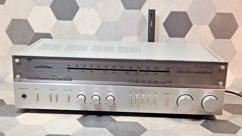 MCS 3226 Series Stereo Receiver Modular Component System TESTED working