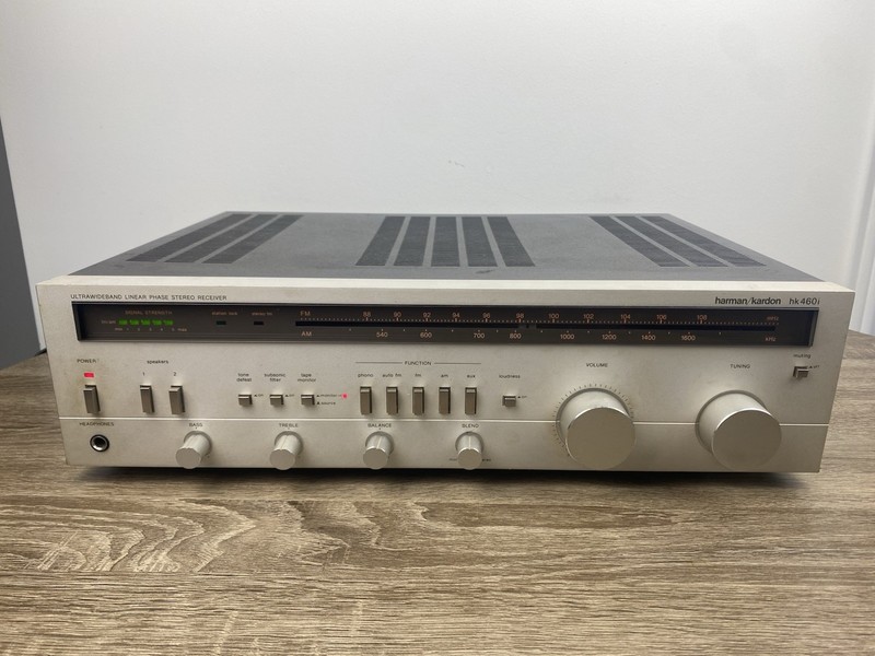 HARMAN/KARDON hk460i 30-wpc HiFi Stereo Receiver 1983 JAPAN TESTED 100% ORIGINAL