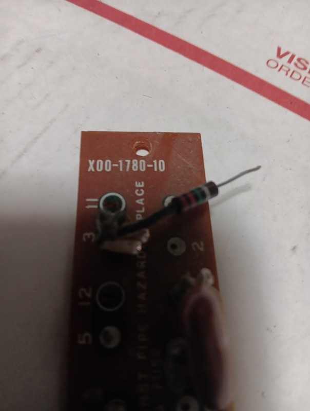 Kenwood KR-6600 Stereo Receiver Parting Out Fuse Board gallery