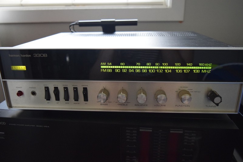 Harman Kardon 330B Stereo Receiver – pro serviced, works great!
