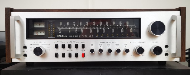 McIntosh MAC 4100 Receiver NO FM RADIO (Serviced & Recapped) gallery