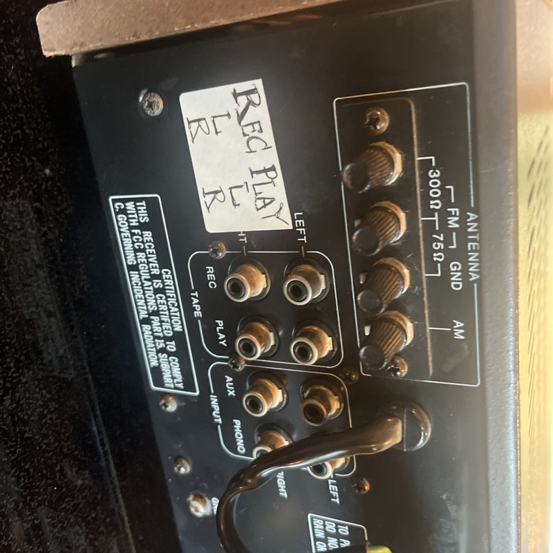 Vintage Lafayette LR-1515A Japan Made Stereo Receiver / Amplifier PARTS OR FIX gallery