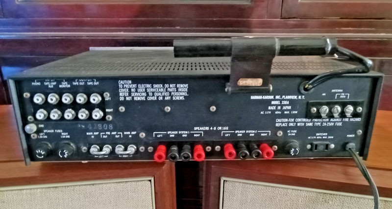 HARMAN KARDON 330A STEREO RECEIVER Beautiful Full restoration Service gallery