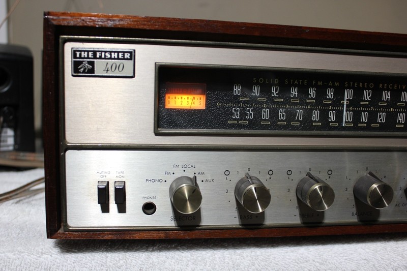Vintage Fisher Model 400-T Stereo Transistor FM Receiver Please Read gallery