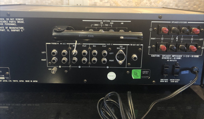 JVC JR-S200 MK II AM/FM Stereo Receiver perfect working condition gallery