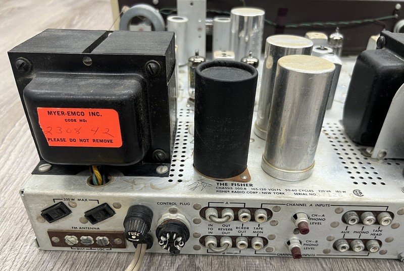 Vintage Fisher 500B Tube Stereo receiver gallery
