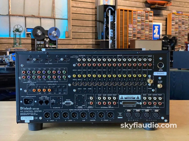 McIntosh MX132 A/V Control Center - New Old Stock in Sealed Box - Super Rare gallery