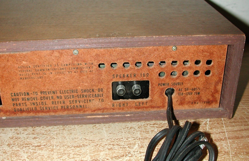 VINTAGE PANASONIC FET SOLID STATE AM/FM STEREO RECEIVER MODEL RE-7671 gallery
