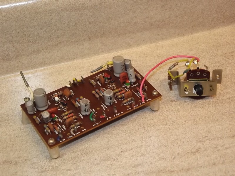 Realistic STA-65D Stereo Receiver Original Pre Amplifier Board Part 5015 Part gallery