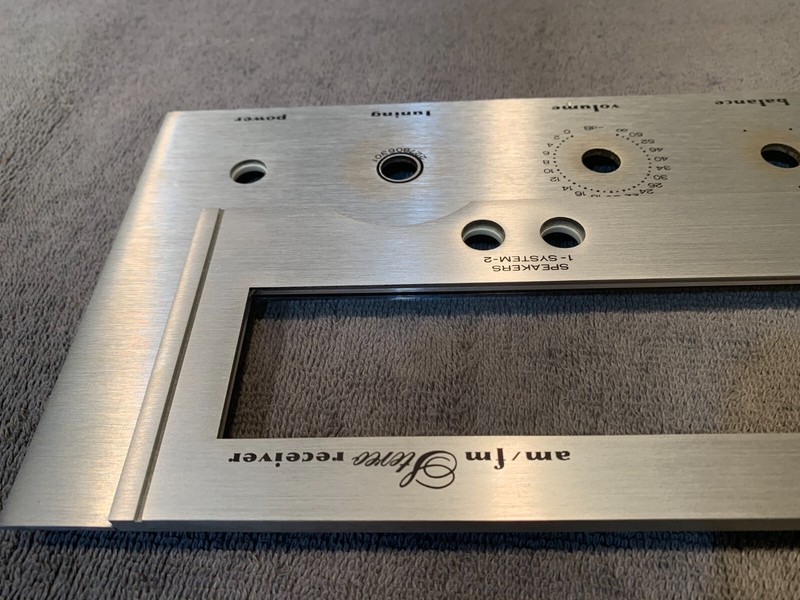Marantz 1535 Stereo Receiver Parting Out Faceplate and Glass Nice Look!! gallery
