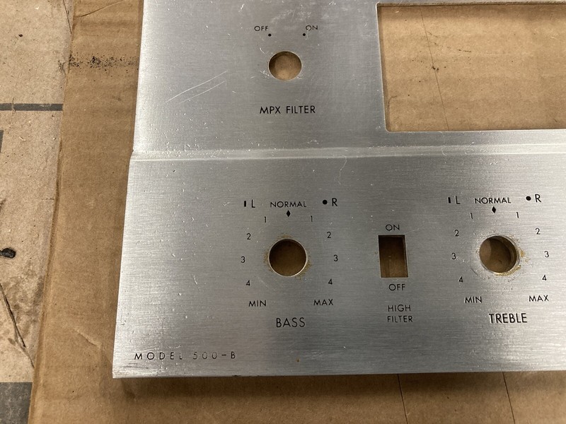 Fisher 500B Stereo Front Panel gallery